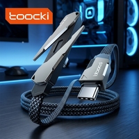 Kabel Gaming Toocki dengan Chip E-Marker Terintegrasi, Pencocokan Tegangan dan Arus Otomatis, Perlindungan dari Pengisian Berlebih dan Korsleting untuk Penggunaan Ponsel