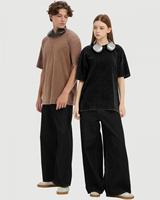 T-shirts amples et surdimensionnés pour hommes, 100 % coton, 230 grammes, avec logo personnalisé, style hip-hop, écologiques, respirants, pour un usage quotidien et un style urbain