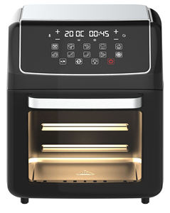 Friteuse à air chaud sans huile 2000W 12L haute température avec panier antiadhésif, four électrique pour frites, poulet, gâteaux, protection contre la surchauffe - Product Image 1