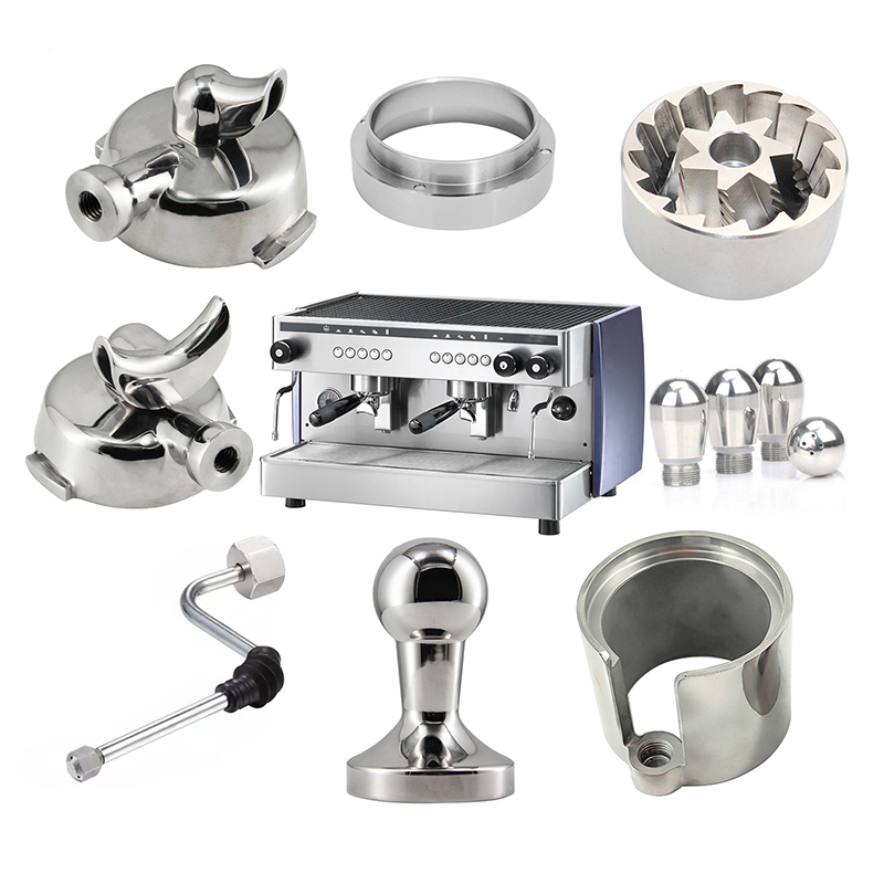Stainless Steel Coffee Machine Accessories Precision