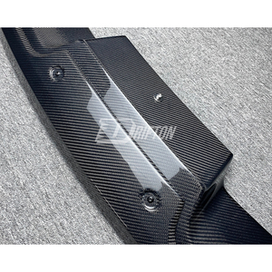 สปอยเลอร์หลังเดี่ยว Drifton สำหรับ Ford Mustang 2015-2017 รุ่น GT500 สไตล์คาร์บอนไฟเบอร์ 3K/6K/12K ลายทอแบบเงา/ด้าน - Product Image 3