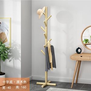 Perchero de pie de diseño minimalista moderno con forma de árbol, estable para dormitorio, uso doméstico, para colgar ropa y bolsos - Product Image 4