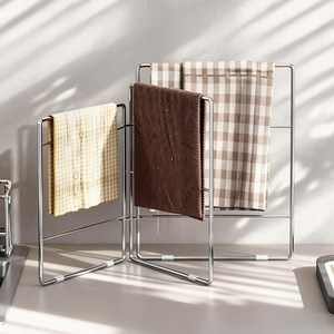 Escurridor de Platos y Toallas Plegable, Soporte de Secado Plegable para Encimera de Cocina - Product Image 5