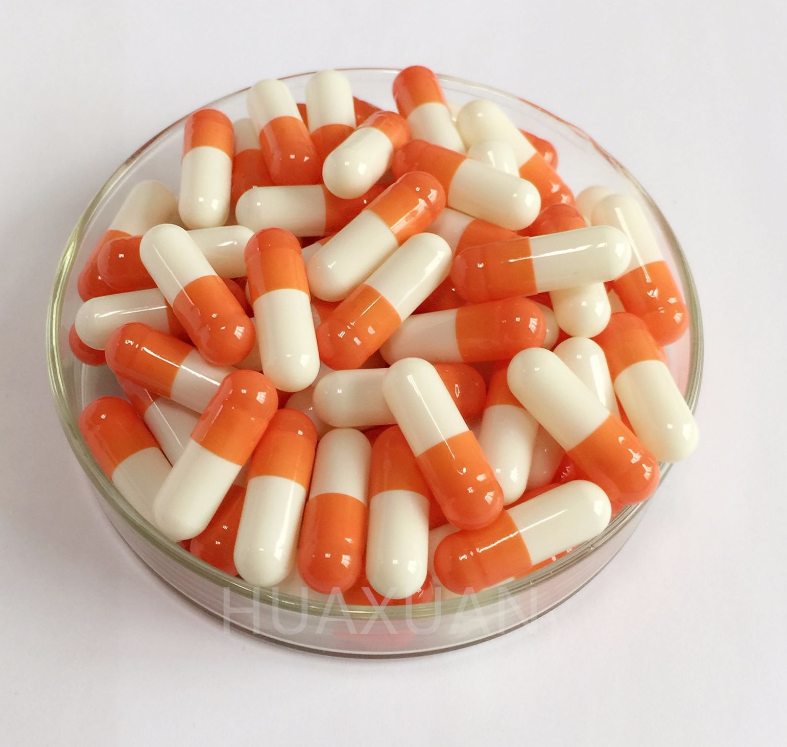 High Quality Separated Empty Colored Gelatin Capsules Size 0