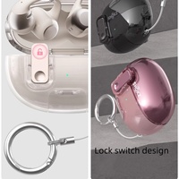 Étui pour casque OpenDots ONE avec verrouillage par bouton, support tout-en-un, étui pour casque