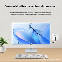 Ultra-Thin All-In-One Desktop Computer New Commercial Office Full Set with TPU Material
