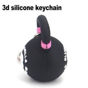 Customized Promotional Pvc Key Rings Jet Tagwholesale Personalized Patterns 3d Custom Keychain Soft Rubber Silicone Key Ring - Product Image 5