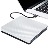 High Quality USB 3.0 Portable CD DVD Optical Drive Burner Writer External DVD Burner for Windows 10/8/7 Laptop & Desktop