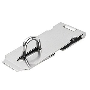 Loquet de porte en acier inoxydable avec cadenas pour porte d'armoire en bois, type A, design traditionnel durable - Product Image 3