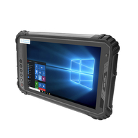 Tablet PC industri kasar layar sentuh, 4G 64GB Wifi 1000nits Windows IP67 8 inci dengan kamera