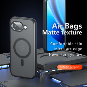Pour Google Phone <span class=keywords><strong>Pixel</strong></span> 10A Pro XL, design magnétique professionnel, TPU mat pour coque de téléphone portable antichoc - Product Image 2