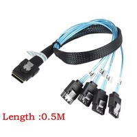 Carte d'extension SATA PCIE vers SFF8087 Mini SAS, 8 ports SATA 3.0 vers contrôleur PCIe3.0 vers SFF-8087, adaptateur de puce ASM1166