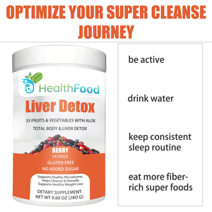 Premium Custom Liver Detox Powder Detox Powder Drink Natural Herbal <b>Supplement</b> Liver Cleanse for Digestive Health Immune Support - Product Image 2