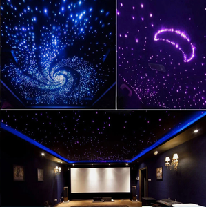Kit de Luces LED para Techo de Auto con Efecto Meteoro, Fibra Óptica RGBW, Luces de Estrellas para Decoración de Auto, Control Remoto por Aplicación - Product Image 4