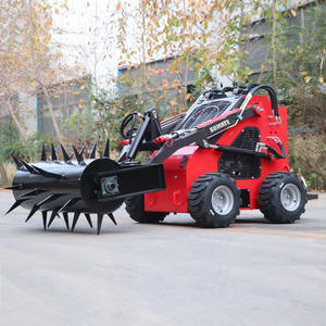 Mini-chargeuse compacte de 2 tonnes, moteur diesel Kubota EPA, capacité de la benne de 0,03 m³, type à roues, fabrication chinoise, boîte de vitesses haute performance - Product Image 6