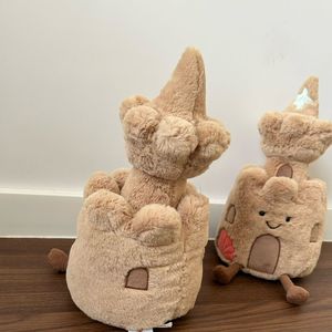 Peluche Jelly Cat Stile UK, Albero di Palma e Castello da Spiaggia, Imbottito in Cotone PP, Simpatico Pupazzo - Product Image 2