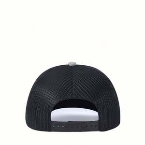 Wholesale Classical Gorras Snapback Vintage Blank Heather Gray Black Richardson Hats 112 Leather <b>Patch</b> Custom Trucker Hats - Product Image 2