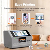 Printer UV Flatbed Beric CH-06 A5 2026 Baru dengan Printhead I3200, Layar Sentuh Pintar Portabel untuk Pencetakan Casing Ponsel Kustom