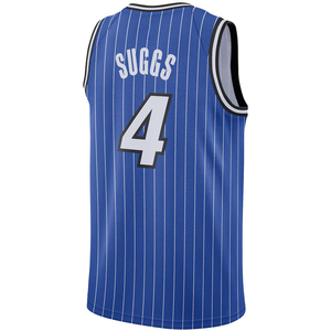 Hommes # 4 Maillots de basket personnalisés <span class=keywords><strong>Suggs</strong></span> Orlando, chemises brodées, uniformes pour jeunes, vêtements de sport, thermocollés - Product Image 4