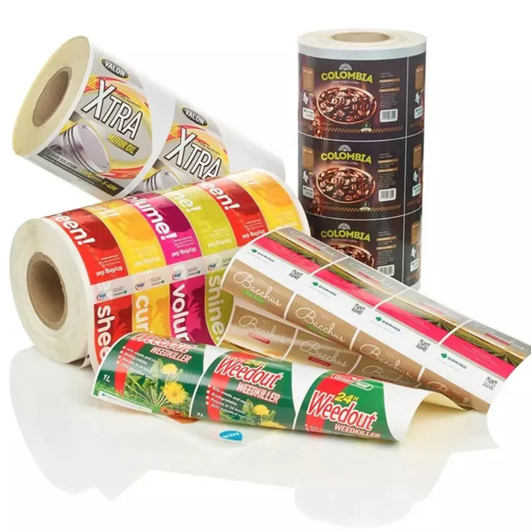 Roll Stock Plastik Kemasan Makanan Film Roll Printed BOPP Film Laminated Packaging