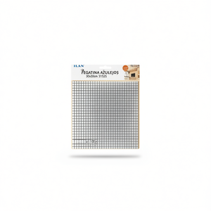 Adesivo per piastrelle Ilan autoadesivo 30x30cm con superficie a specchio per decorazione murale - Product Image 2