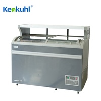 Congélateur d'îlot de présentation Kenkuhl, Congélateur commercial de type buffet, Congélateur d'îlot AHT