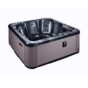 Sunrans Chinese Hot Tub Fabrikanten Nieuw Ontwerp 6 Persoons Outdoor Whirlpool Japan Massage Hot Tub Voor Verkoop