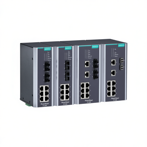 สวิตช์จัดการแบบติดตั้งบนราง Din รุ่น Moxa PT-508-SS-LC-24 92367 จำนวน 8 พอร์ต อีเธอร์เน็ตสำหรับอุตสาหกรรมและองค์กร รองรับแรงดันไฟฟ้า 24V มาตรฐาน IEEE 802.3 ผลิตในไต้หวัน - Product Image 2