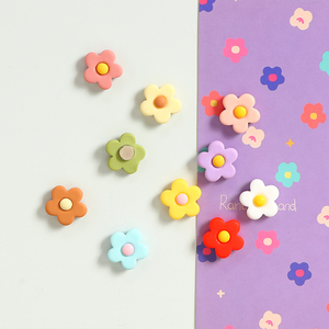 Realista pequeño cinco pétalos flor nevera imán decorativo magnético pegatina foto <span class=keywords><strong>Polaroid</strong></span> Memo Pin 3D imán - Product Image 2