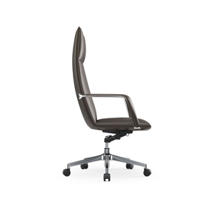 <span class=keywords><strong>Poltrona</strong></span> Direzionale, Sedia da <span class=keywords><strong>Ufficio</strong></span> <span class=keywords><strong>Presidenziale</strong></span> di Alta Gamma, Ultra-Semplice, Reclinabile, Base a Cinque Razze, Scorrevole - Product Image 4