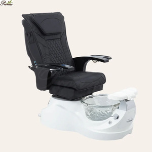 Chaise de pédicure pliable de dégagement de bain de pieds de beauté utilisée par <span class=keywords><strong>professionnel</strong></span> avec le stockage - Product Image 2
