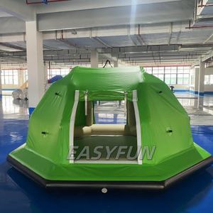 Tienda de campaña inflable para fiestas al aire libre para todas las estaciones, tienda de campaña en <span class=keywords><strong>el</strong></span> agua, tienda de Bajío inflable flotante para exteriores en <span class=keywords><strong>el</strong></span> <span class=keywords><strong>lago</strong></span> - Product Image 3