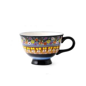 Ceramic <b>Steak</b> <b>Plate</b> Creative Western Food <b>Plate</b> Bowl Cup Set - Product Image 3