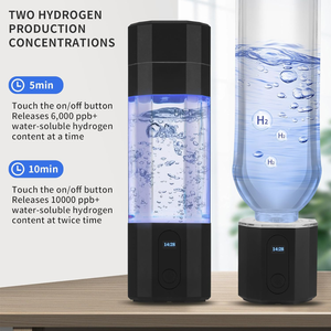Giảm Giá USB Có Thể Sạc Lại Xách Tay Hydrogen-Nước Giàu Máy Phát Điện Chai 208Ml 10PPM Pem LED Hiển Thị <span class=keywords><strong>2025</strong></span> Lạnh Ngoài Trời Quà Tặng Miễn Phí - Product Image 2