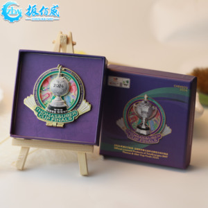 مغناطيسات ثلاجة معدنية حديثة مخصصة بأشكال ثلاثية الأبعاد وطباعة بارزة - Product Image 2