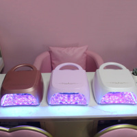 Lampe à ongles UV/LED portable rechargeable sans fil 72W OEM ODM, séchage rapide, lampe à gel professionnelle, vente en gros pour salons de manucure