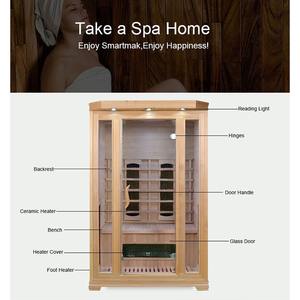 מותג חדש חדש חדש/חיצוני אדים יבש אדים תת אדום סאונה חדר המרק בנייה מוצק חימום חשמלי 220-240v 1 השנה - Product Image 5