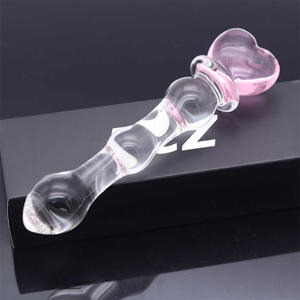 Heetverkopende gladde glazen gebogen <span class=keywords><strong>dildo</strong></span> - buttplug wand vaginale anale prostaat G-spot stimulatie speeltje voor comfortabel gebruik bulk - Product Image 3