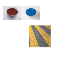 Poudre de couleur synthétique fe2o3 oxyde de fer bleu/vert/brun (cas no:1309-37-1)