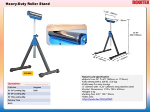 SH7200T regolabile Sawhorse pieghevole Sawhorse gemello 1000kg capacità Per coppia di regolazione dell'<span class=keywords><strong>altezza</strong></span> ha visto cavallo - Product Image 6