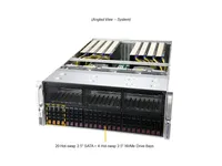Serveurs Supermicro GPU A + 4U AS-4125GS-TNRT calcul haute performance AMD9005 CPU 8 cartes serveur de support flexible