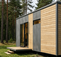 Mini-maisons, maisons mobiles, chalets en bois, maisons préfabriquées, plans personnalisés, faible coût de transport, maisons individuelles
