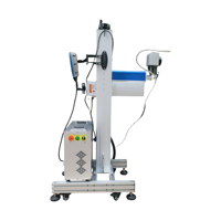 Nouveau Marqueur Laser à Fibre Optique Volante 30W Haute Vitesse pour Gravure Métal et Plastique, Prise en Charge des Formats DXF/BMP/AI/DST
