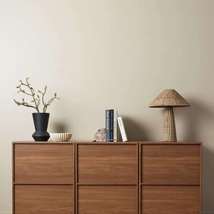 Credenza Moderna in Legno Color Noce di Produzione Ingrosso con Ampio Spazio di Archiviazione per Soggiorno - Product Image 3