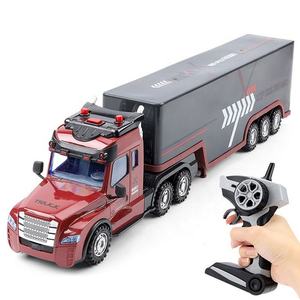 <span class=keywords><strong>Camion</strong></span> Conteneur RC 2,4 GHz 4 Canaux, Jouet Télécommandé pour Enfants, <span class=keywords><strong>Camion</strong></span> Benne RC avec Son et Lumière - Product Image 1