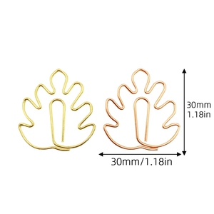 คลิปหนีบกระดาษน่ารัก คลิปหนีบกระดาษโลหะ คลิปหนีบเอกสารแบบขยาย คลิปหนีบกระดาษรูปทรงโลหะ ที่คั่นหนังสือสำหรับบ้านและสำนักงาน - Product Image 6