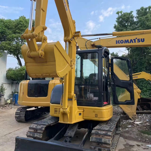 Excavadora de cadenas Komatsu Pc55 usada de 5 toneladas, de alta calidad, con certificación CE, de segunda mano, en venta. - Product Image 1