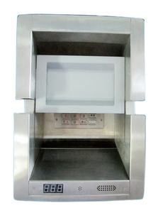 Canal de fenêtre d'argent de fente de reçu de caisse enregistreuse inoxydable de banque avec le clavier d'interphone - Product Image 4