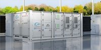 SCU Hybrid BESS conteneur 500 kw-2 mwh batterie au lithium de stockage d'énergie à partir de générateur solaire/éolien/diesel/réseau réseau