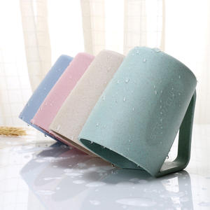 ถ้วยแปรงฟันข้าวสาลีถ้วยแปรงฟันพลาสติกเป็นมิตรกับสิ่งแวดล้อมดีไซน์สร้างสรรค์ - Product Image 2